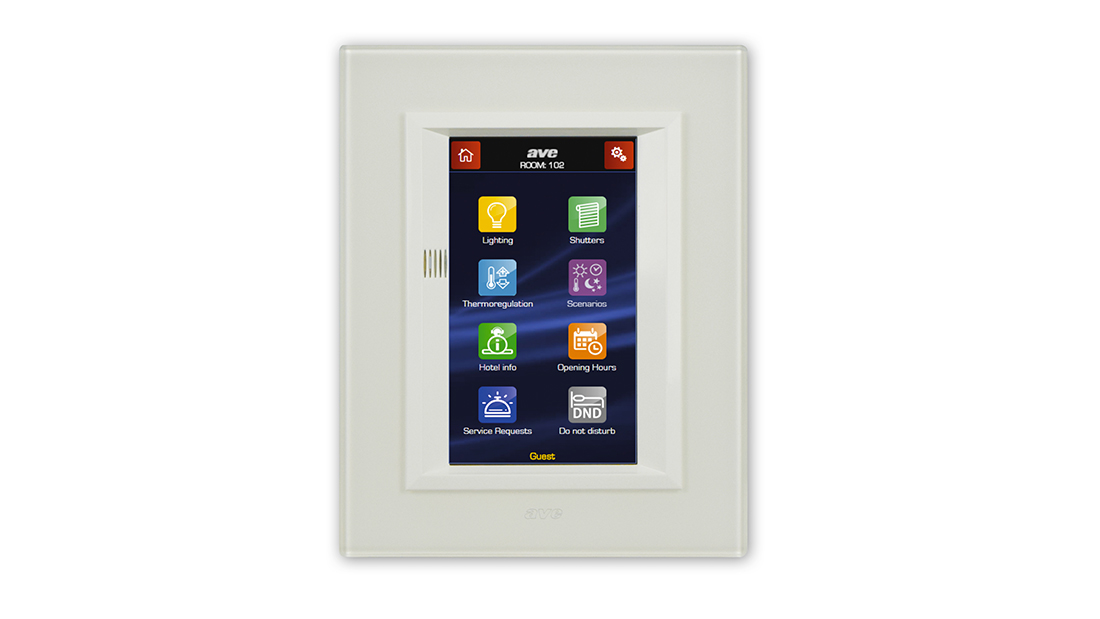 Mini Touch Screen AVE for Hotel Automation