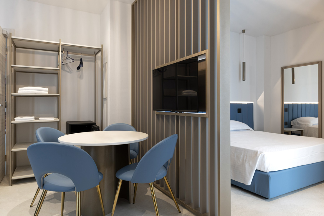 Impianto di domotica AVE per hotel