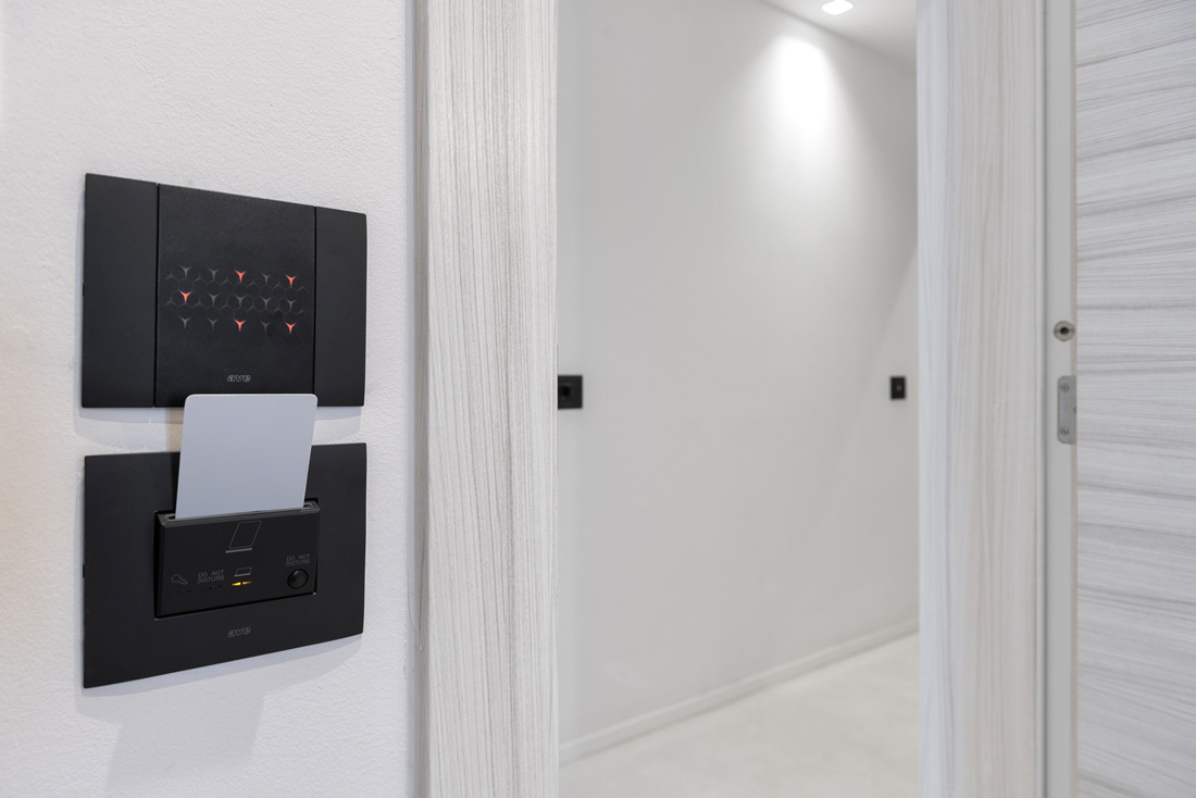 Lettore di card AVE interno - domotica per hotel
