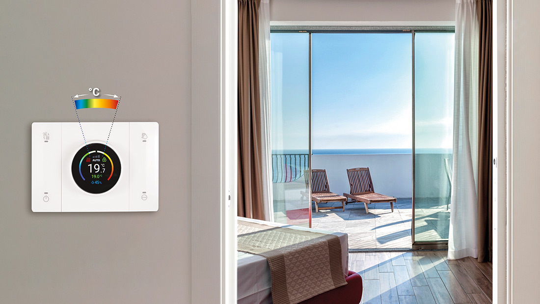Sui cronotermostati AVE arriva la Funzione Hotel
